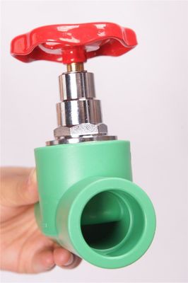 Шариковый клапан ППР дренажа воды запорная заслонка ППР полной формы 1 дюйма